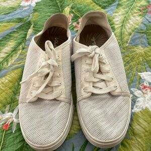 Olukai White Woman’s Shoes